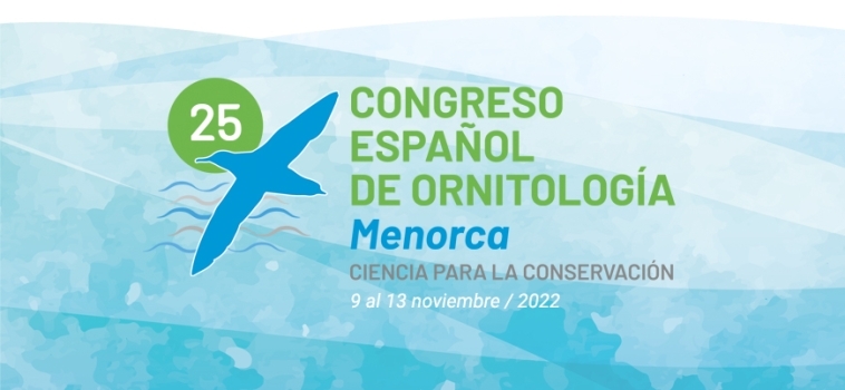 SEO/BirdLife y el Consell Insular de Menorca han celebrado el 25 Congreso Español de Ornitología del 9 al 13 de noviembre de 2022 en Maó, Menorca, Reserva de Biosfera